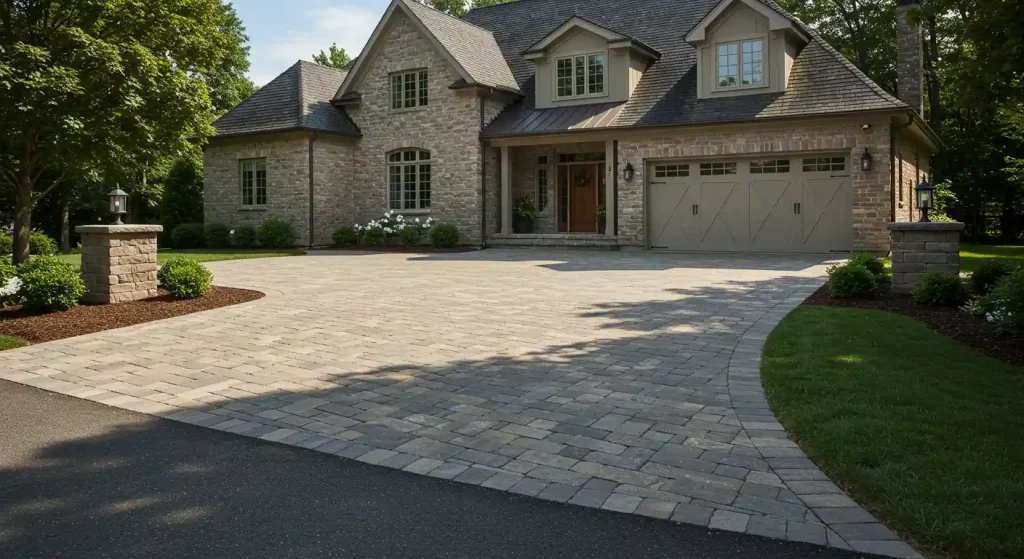 Driveway Paver design for Brooklyn