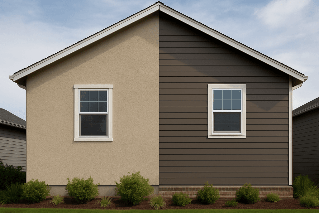 comparing Stucco vs Siding